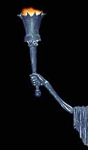 Torch Holder on the right
